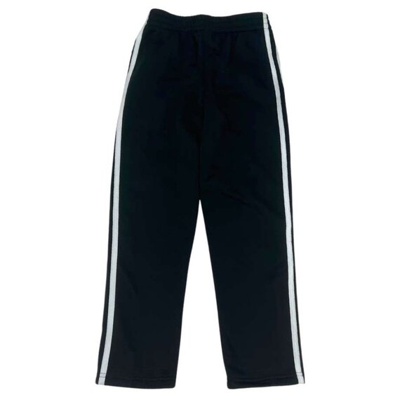 Adidas | Kid's Fleece Lined Sweatpants | Black & White | Various Sizes - Picture 2 of 4